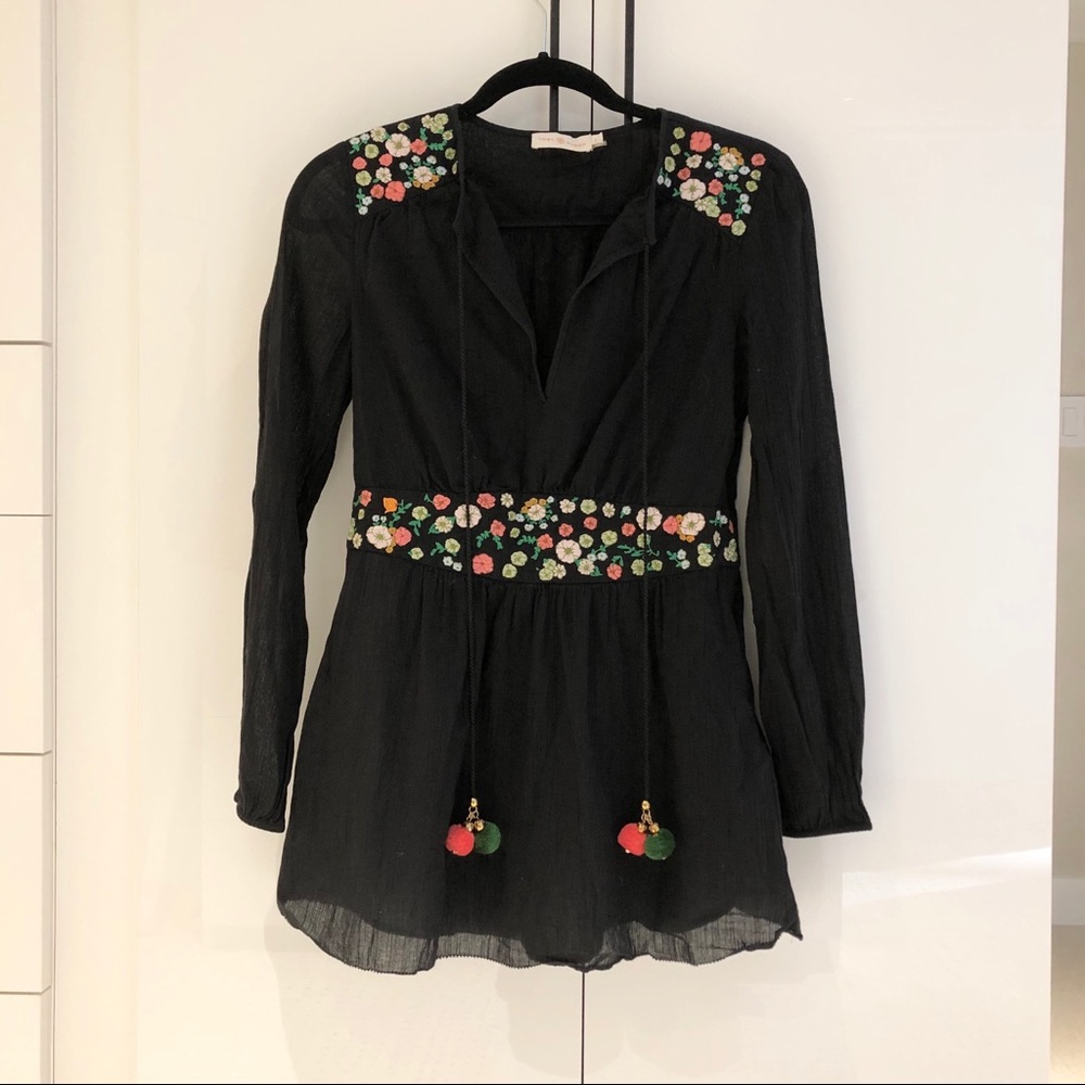 Tory Burch Embroidered Tunic